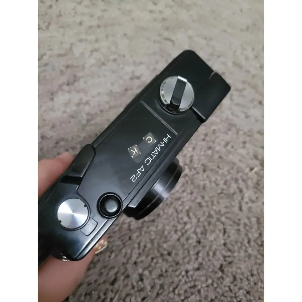 Minolta Hi-Matic AF2 35mm Point & Shoot Film Camera 38mm AF2 - AS IS -